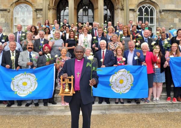 The Archbishop of York backed One Yorkshire at an event to mark Yorkshire Day.