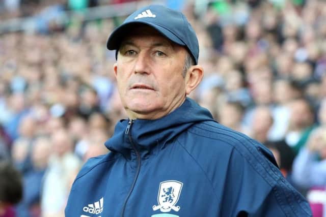 Tony Pulis has brought pragmatism to Middlesbrough. (Picture: PA)