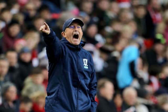 Middlesbrough manager Tony Pulis Picture: Richard Sellers/PA
