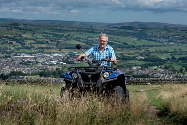 Farmer David Airey, of Sutton-in-Craven,  has been a victim of rural crime.