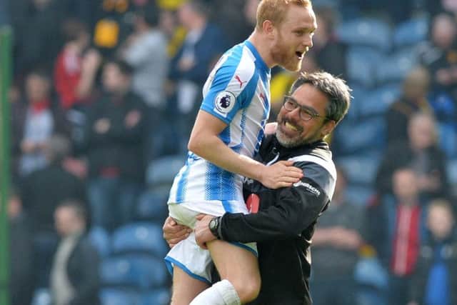 Ready for kick-off: Alex Pritchard is aiming for more celebrations with head coach David Wagner.
