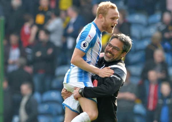 Ready for kick-off: Alex Pritchard is aiming for more celebrations with head coach David Wagner.