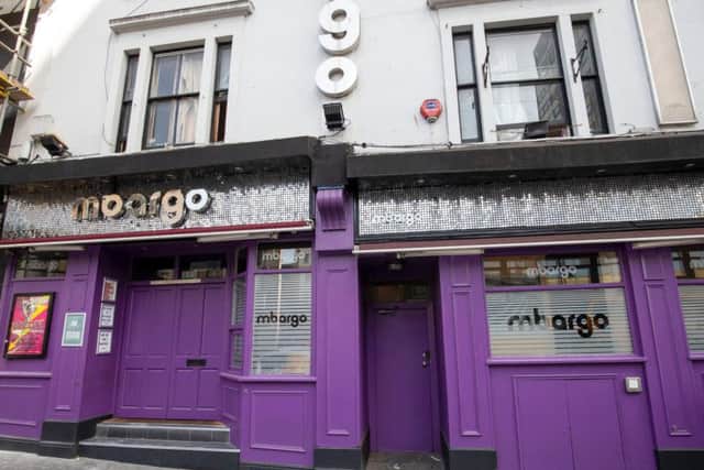 The incident began outside the Mbargo nightclub in Clifton