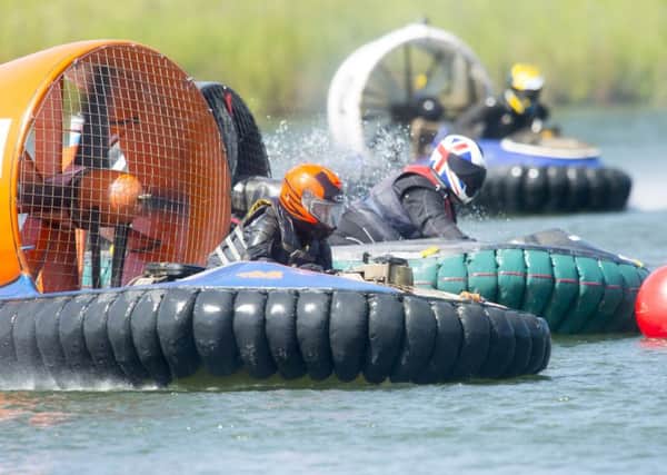 Events like hovercraft racing have attracted people from all backgrounds to locations like Rother Valley Country Park.