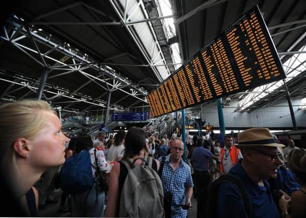 Passengers at Leeds station and others around the North have faced delays and disruption this summer.