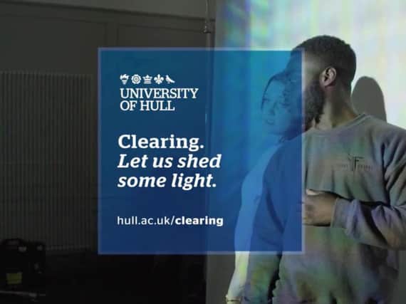 University Of Hull: Let us shed some light on Clearing