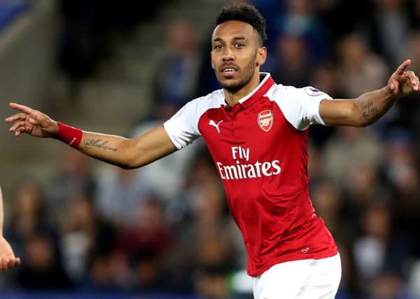 Arsenal's Pierre-Emerick Aubameyang: Tipped for Golden Boot.