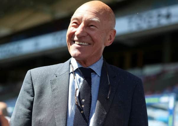 Sir Patrick Stewart has come to an acceptance - he can afford to embrace the monster he created. (PA).