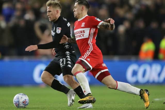 Back to the Boro?:  Mo Besic, right.
