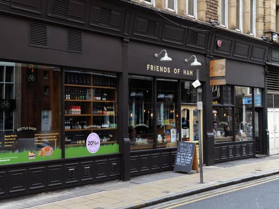 Friends of Ham at New Station Street in Leeds city centre.