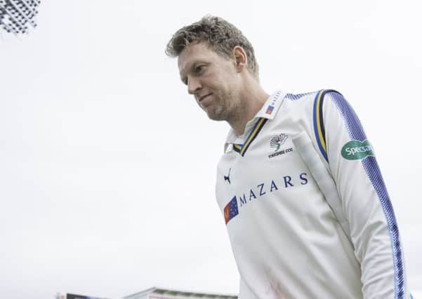 Yorkshire's Steve Patterson could be out for six weeks. (Picture: SWPix.com)