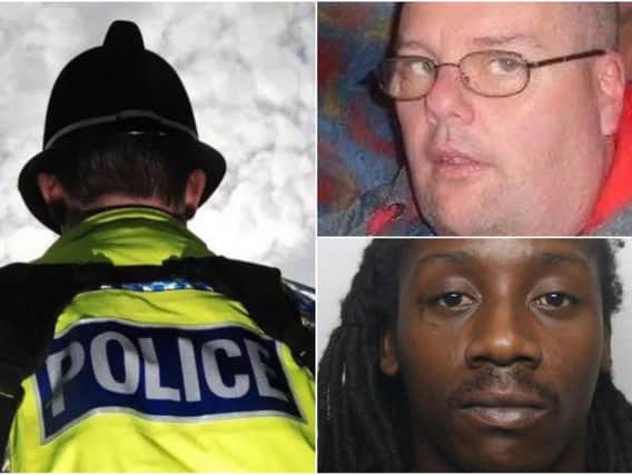 A police watchdog has published the findings of its investigation following the death of David Ellam, top right, and conviction of dog owner Aaron Joseph, bottom right.