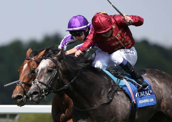 Roaring Lion and Oisin  Murphy head to York after a hard-fought win in the Coral-Eclipse.