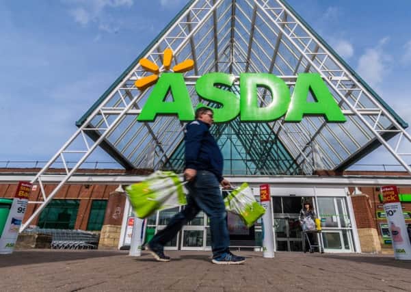 Date: 30th April 2018.
Picture James Hardisty.
Sainsbury, the UK's second-biggest food retailer, has struck a deal to take over Walmart subsidiary Asda, creating Britain's biggest grocer by market share. Pictured Shane Walker, of Leeds, shopping at Asda, Owlcotes, Leeds.