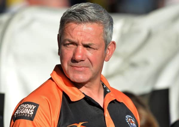 Daryl Powell. Happy that no one has their eye on his Castleford Tigers side. (Picture: Bruce Rollinson)