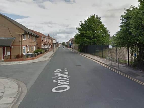 The man was pronounced dead at an address in Oxford Street, Grimsby