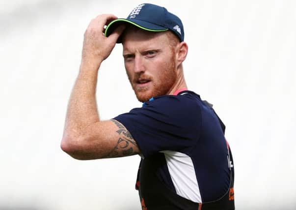 Back in the fold: England's Ben Stokes.