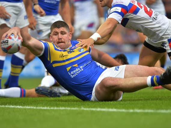 OUT FOR THE SEASON: Leeds Rhinos prop Mitch Garbutt.