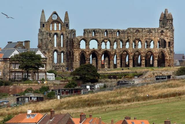 St Hilda's Abbey in Whitby.
