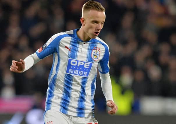 Florent Hadergjonaj has settled in nicely at Huddersfield Town (Picture: Bruce Rollinson)