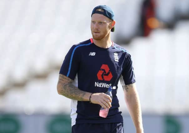 England's Ben Stokes during the nets session at Trent Bridge, Nottingham. (Picture: Tim Goode/PA Wire)