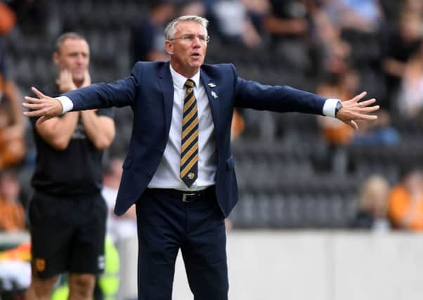 Rallying cry: Nigel Adkins aims to lift the Tigers against Rotherham. Picture: James Hardisty