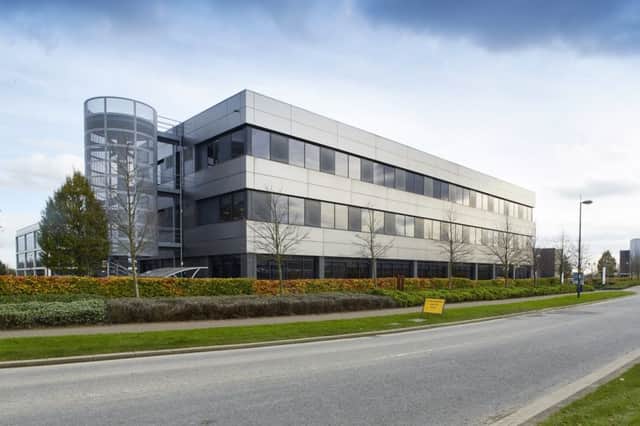 Scarborough International Properties has completed the sale of two office buildings at Thorpe Park in Leeds