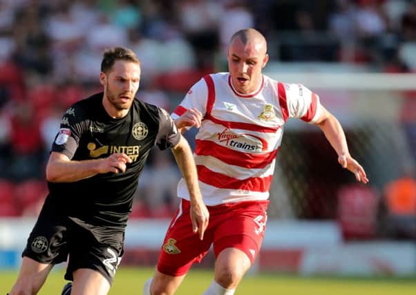 Doncaster's Luke McCullough has joined Tranmere on loan. Picture: Richard Sellers/PA