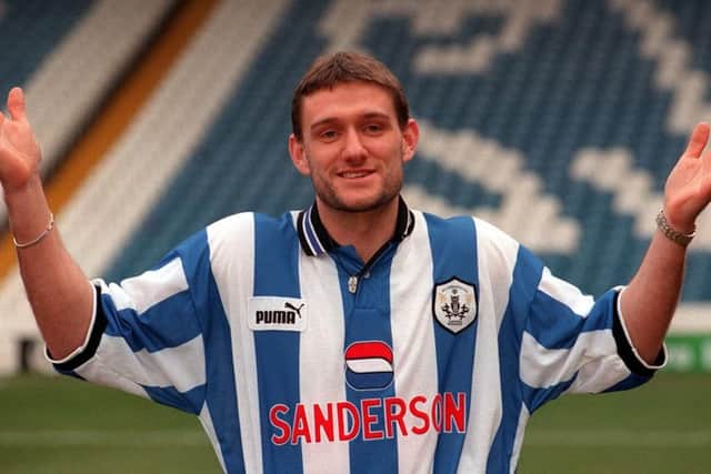 Andy Hinchcliffe: Made early impression for Sheffield Wednesday after signing from Everton.