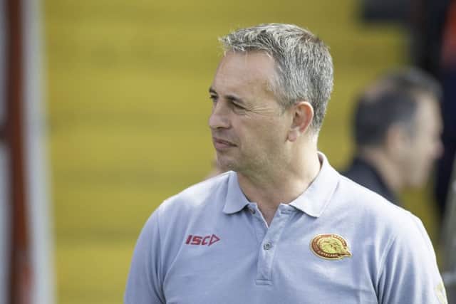 Catalans Dragons' head coach,  Steve McNamara. Picture: Allan McKenzie/SWpix.com.