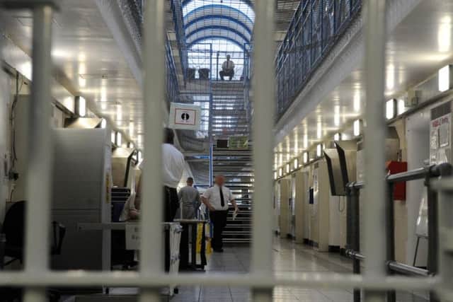 The inside of Leeds prison