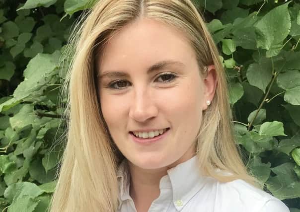 Amy Morrison, a member of the Future Farmers of Yorkshire group at the Yorkshire Agricultural Society and county adviser for the West Riding at the National Farmers' Union.