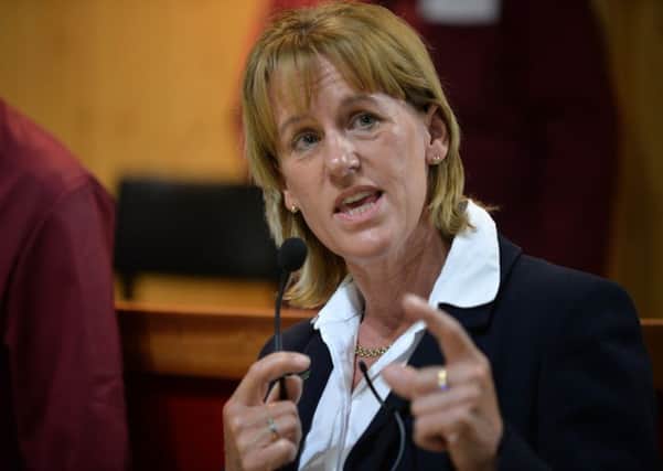 NFU president Minette Batters believes a no-deal Brexit scenario would threaten livelihoods due to the effects it would have on the trade of agri-food products between Britain and the EU. Picture by Bruce Rollinson.