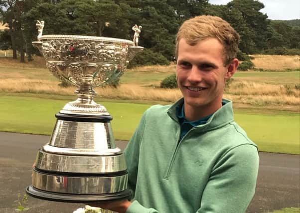 New Yorkshire champion Sam Rook (Picture: Yorkshire Union of Golf Clubs).