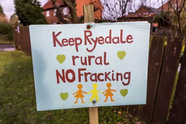 The CPRE is campaigning against fracking in Ryedale.