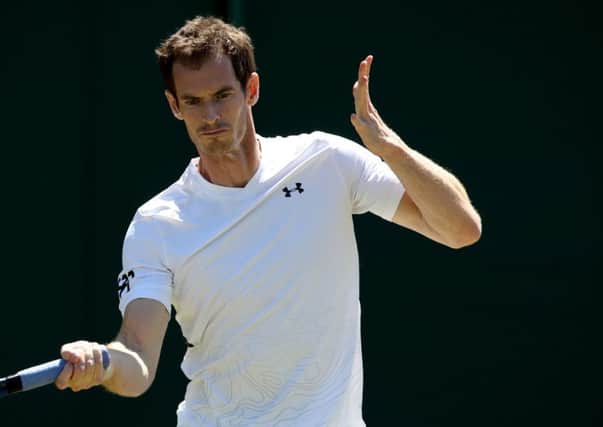 Andy Murray: Makes his first appearance at a major since Wimbledon last summer. (Picture: John Walton/PA Wire)