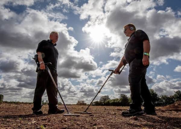 Paul King and Robert Hamer form Priscan Archaeology who were responsible for finding the site.