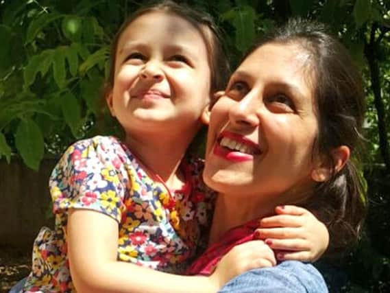 Nazanin Zaghari-Ratcliffe with her daughter GabriellaRichard PIC: The Free Nazanin campaign/PA Wire