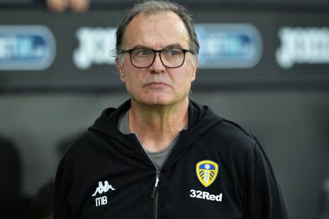 Marcelo Bielsa.
 Has overseen four wins and a draw in his first five Championship games. (Picture: Bruce Rollinson)