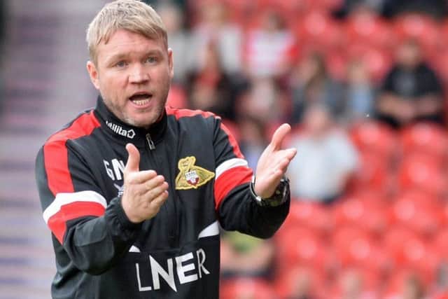 Doncaster Rovers' manager Grant McCann ( Picture: Marie Caley).