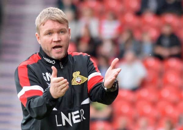 Doncaster Rovers' manager Grant McCann ( Picture: Marie Caley).