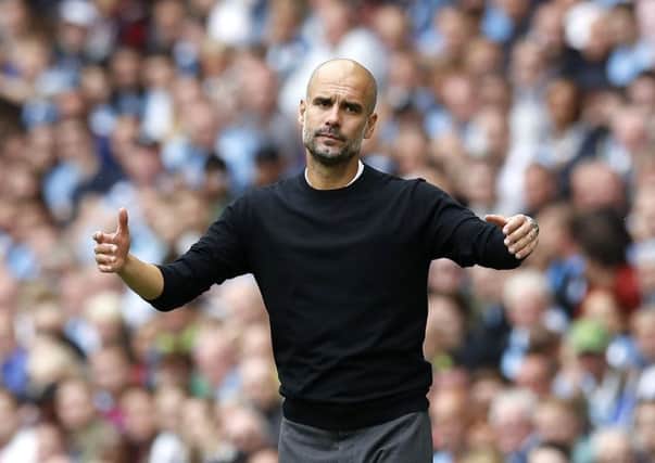 VISIONARY: Manchester City manager Pep Guardiola. Picture: Martin Rickett/PA
