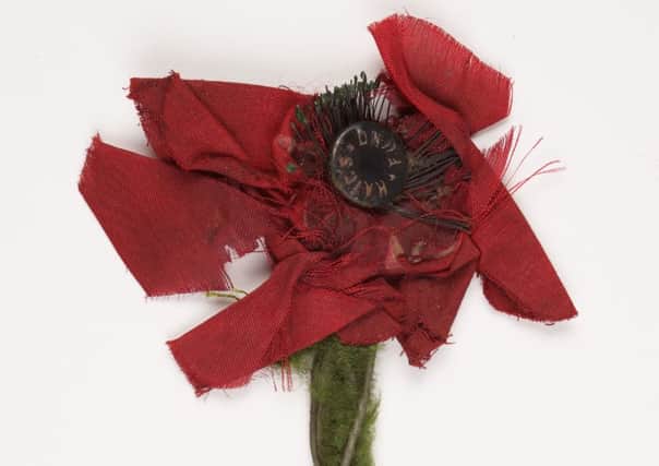 A Flanders Poppy. (Special Collections, University of Leeds).