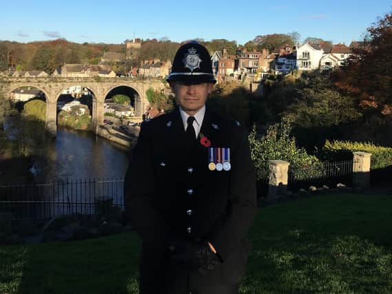 PC Tim Craven most recently served on the Knaresborough Neighbourhood Policing Team