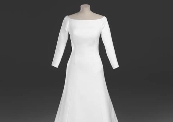 The Duchess's bridal outfit