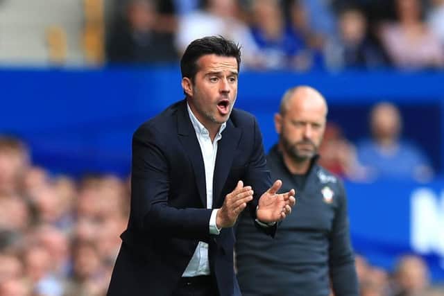 Everton manager Marco Silva. Picture: Peter Byrne/PA