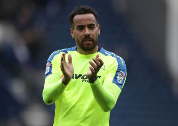 Former Hull City midfielder Tom Huddlestone returned with Derby County on Tuesday night (Picture: Richard Sellers/PA Wire).