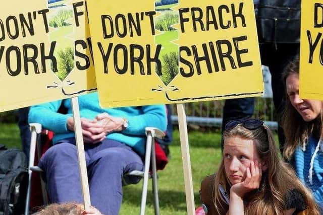 There has been widespread opposition to the prospect of fracking starting in Yorkshire.