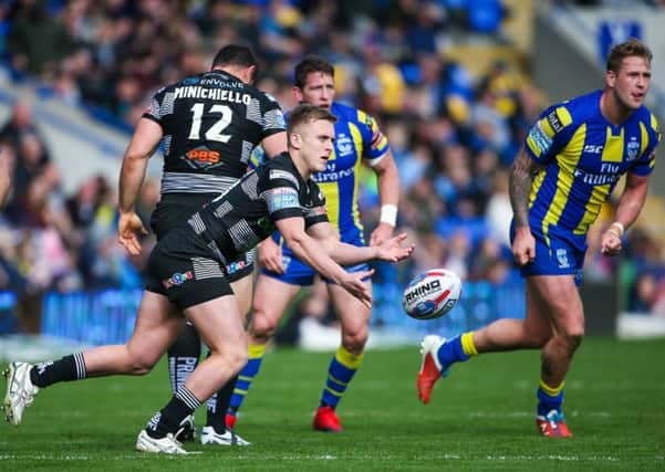 Hull FC's Jez Litten: brought in to face the Wolves.