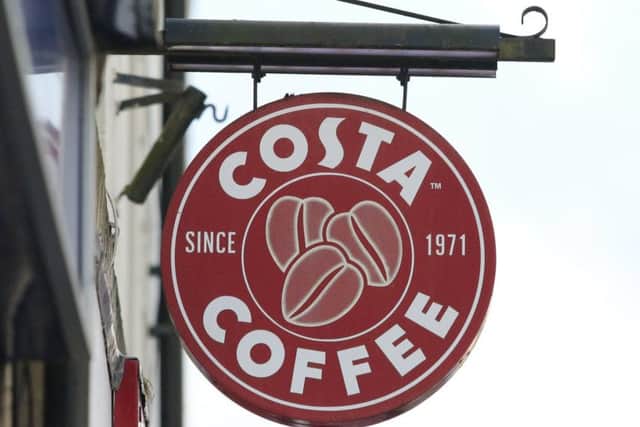 stock pics, fast food, Costa Coffee